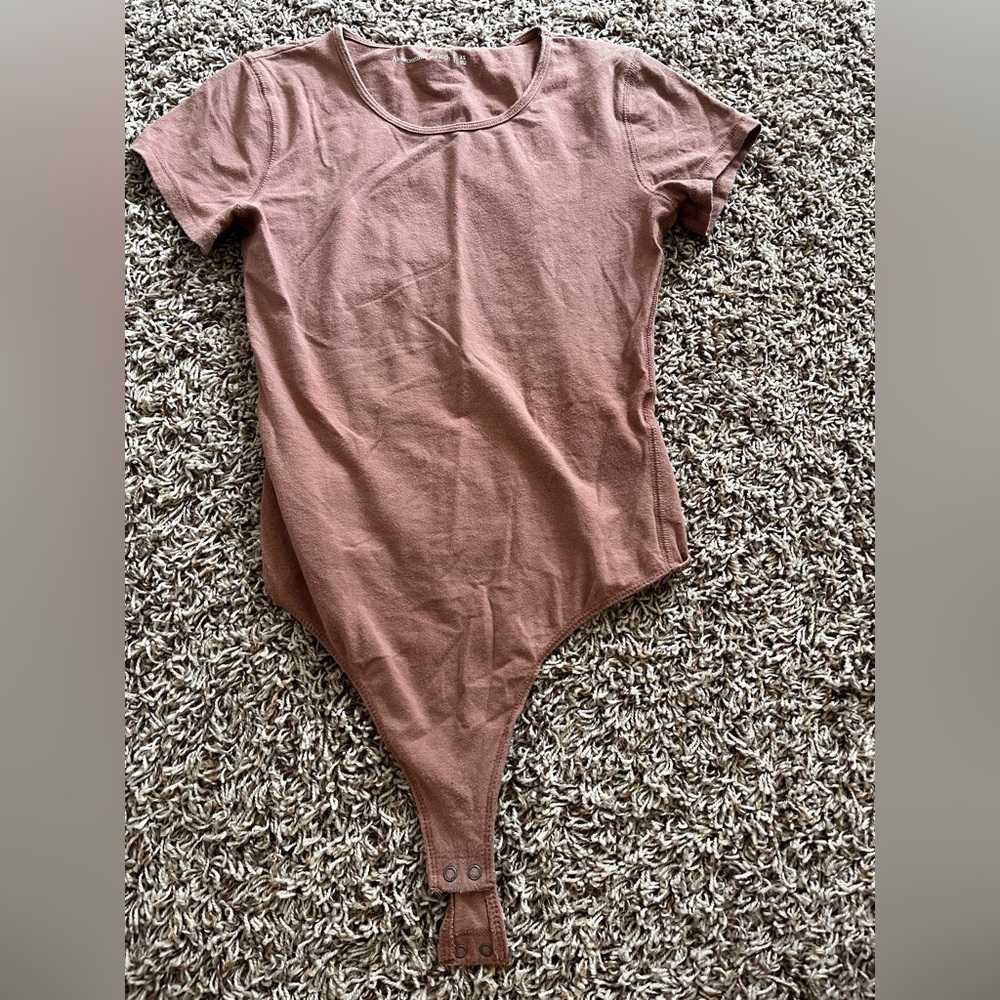 Abercrombie & Fitch Brown Bodysuit Classic Cut